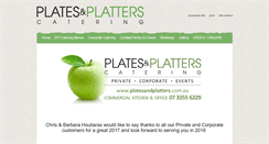 Desktop Screenshot of platesandplatters.com.au